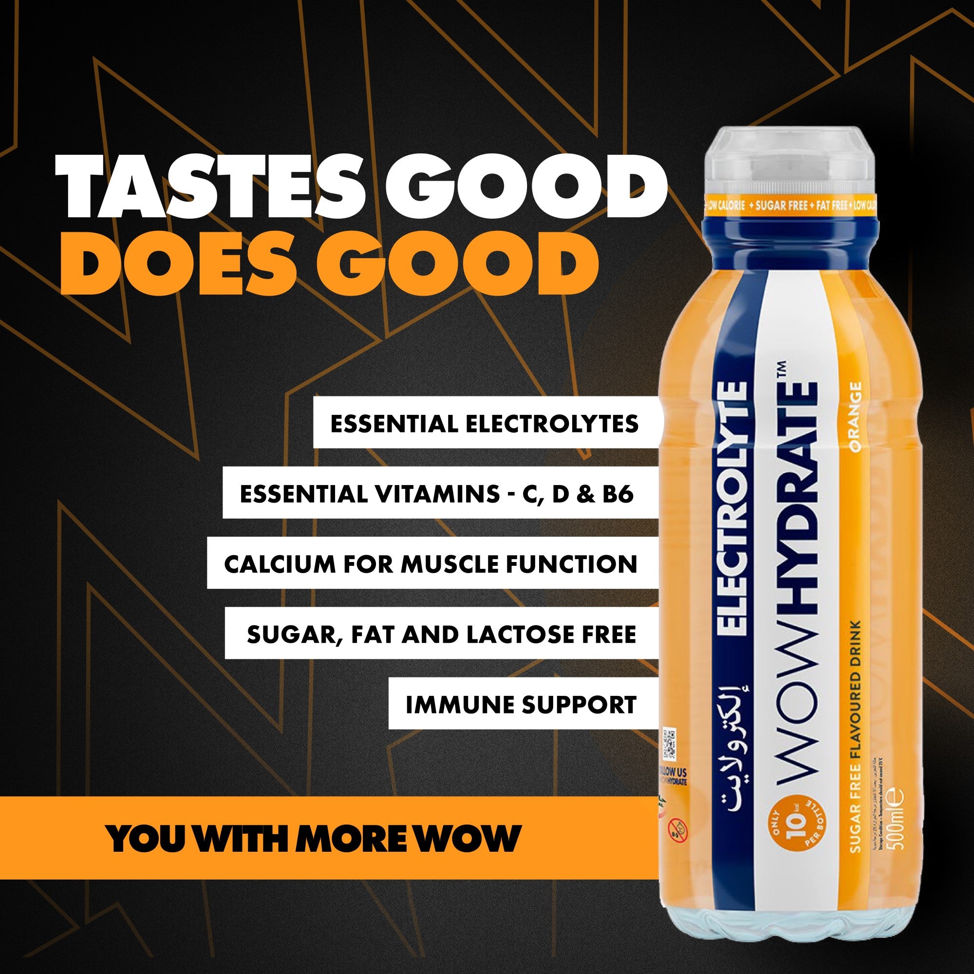 Electrolyte - Orange - Case of 12