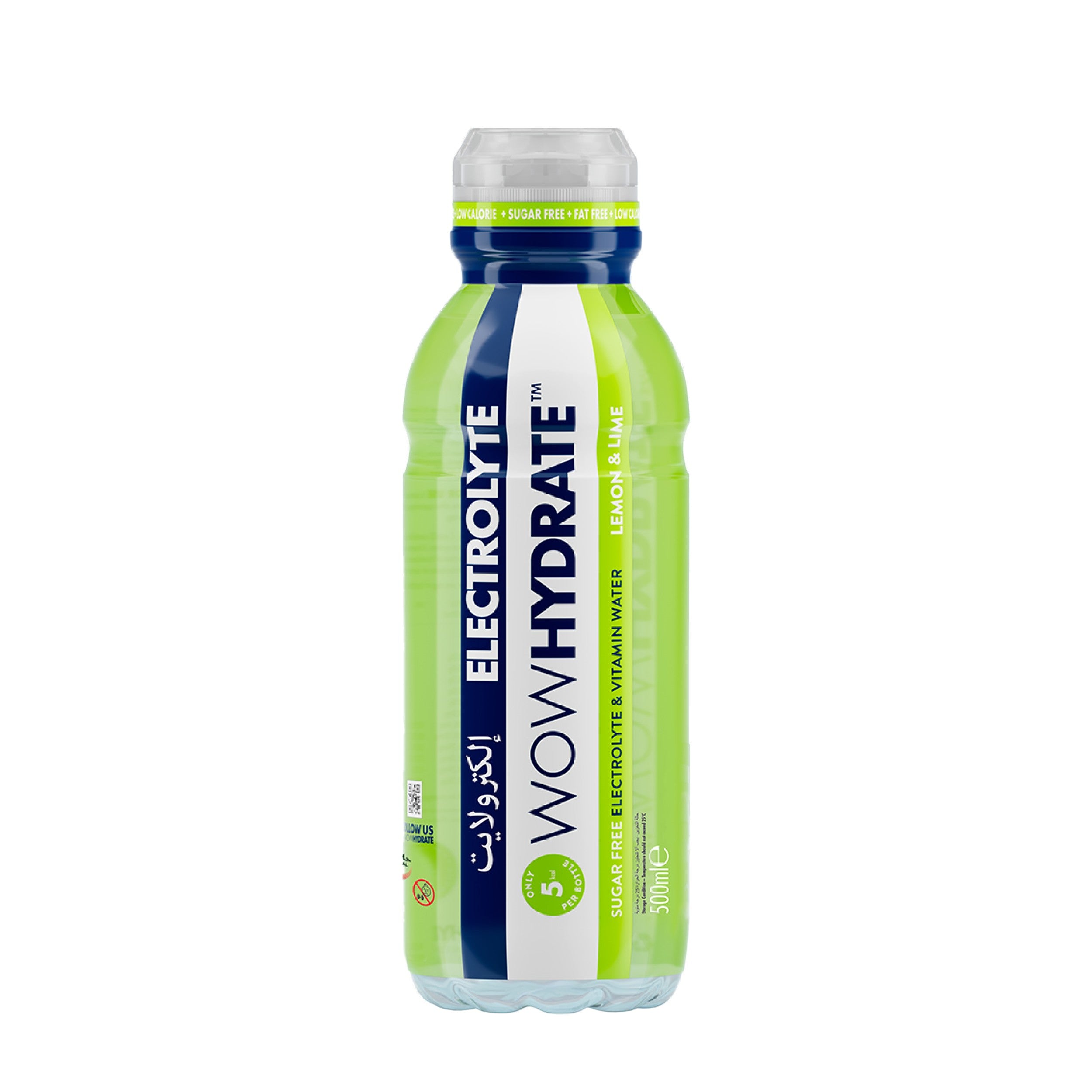 ELECTROLYTE - LEMON & LIME (12 x 500ml)