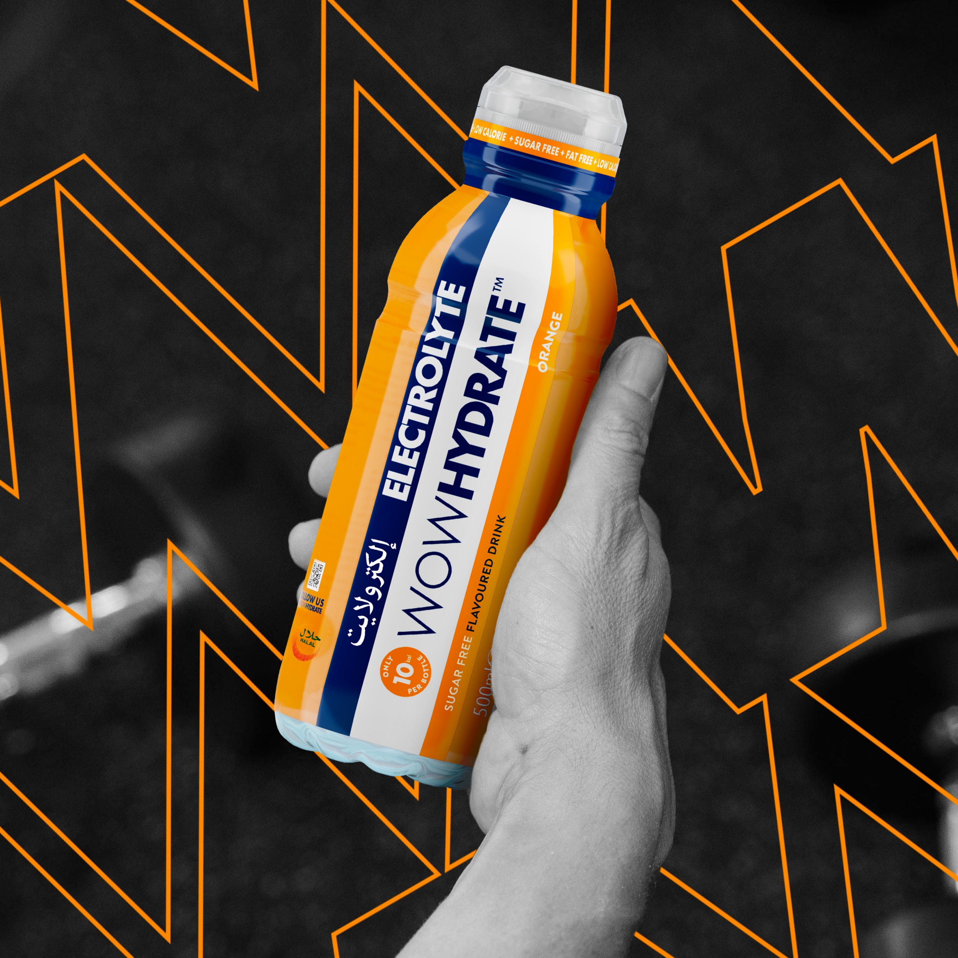 ELECTROLYTE - ORANGE (12 x 500ml)